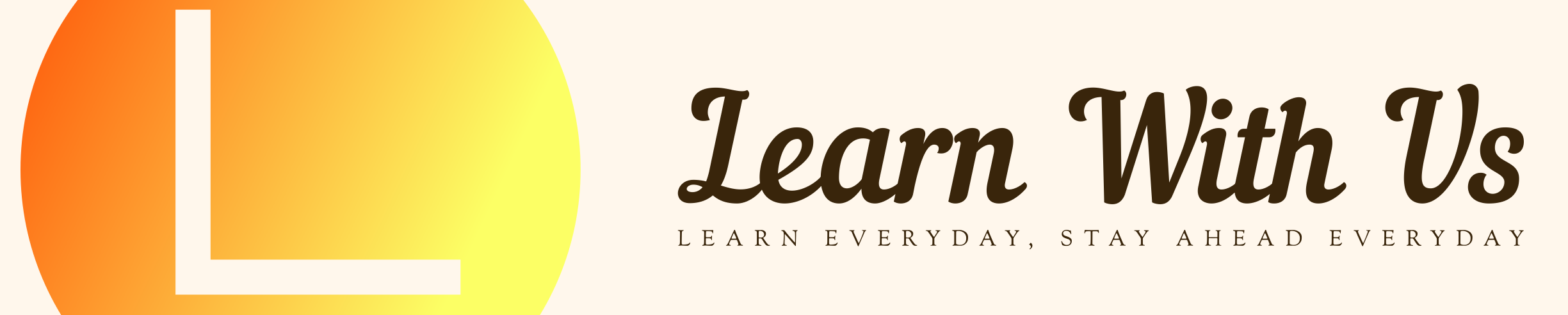 Learn With Us Daily